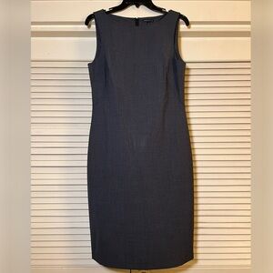 Theory Dark Gray Midi Dress